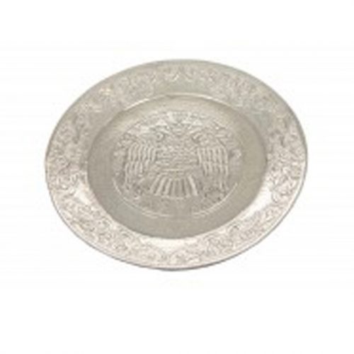 Basins For Holy carved A silver plated (129-05)